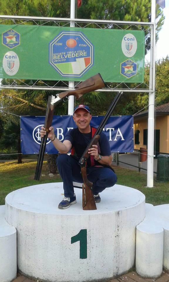 Mauro Zerbini winner of the 2° Beretta Marathon