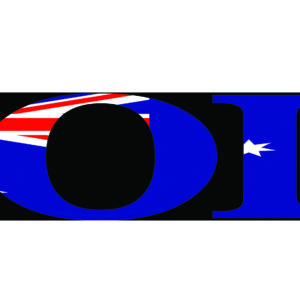 Zoli barrel sticker with Australian flag